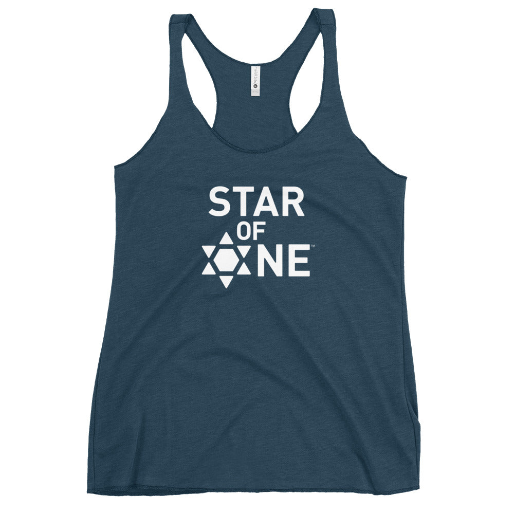 "Star of One" Women's Racerback Tank