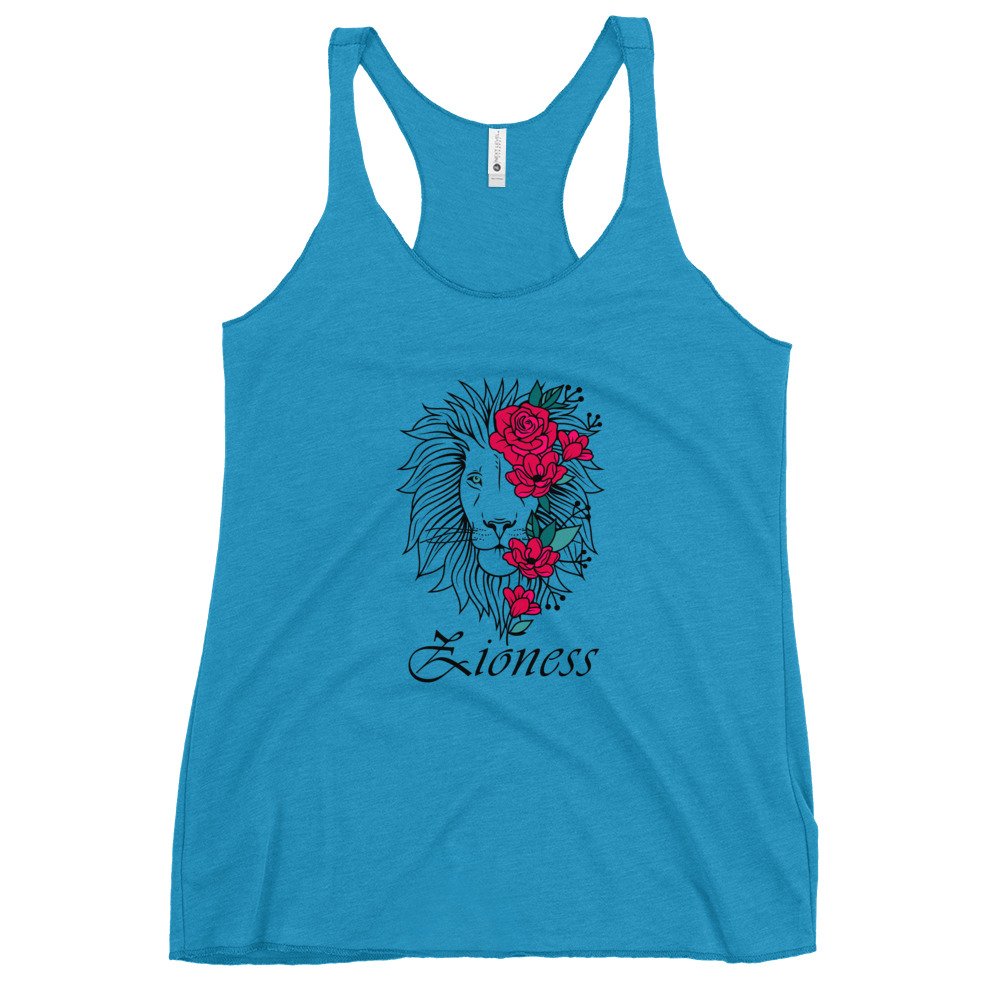 "Zioness" Women's Racerback Tank